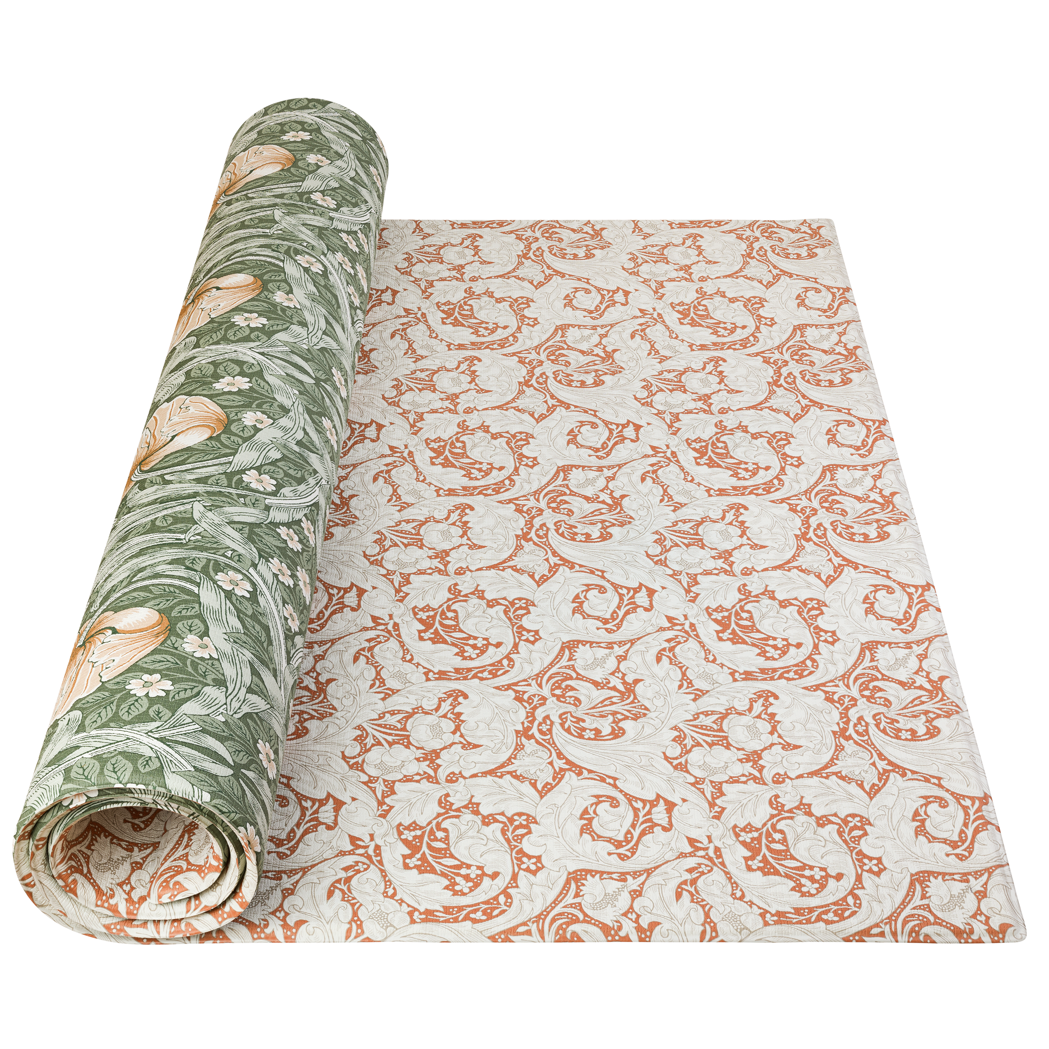 Totter & Tumble - Pimpernel Wooded Dell & Bachelors Button Brick Dust Playmat - Large