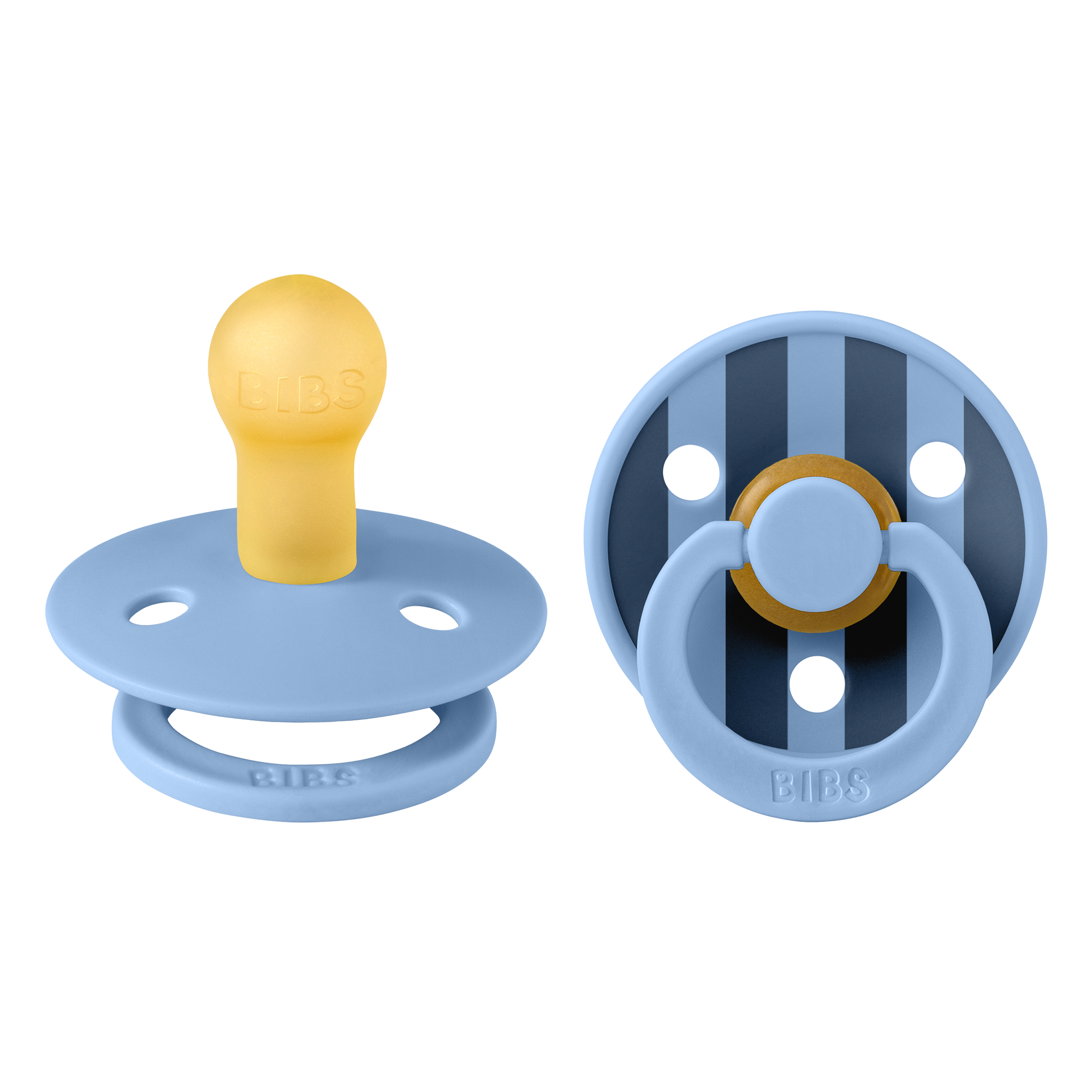 BIBS - Studio Colour Pin Latex Size 1 (2-pack)