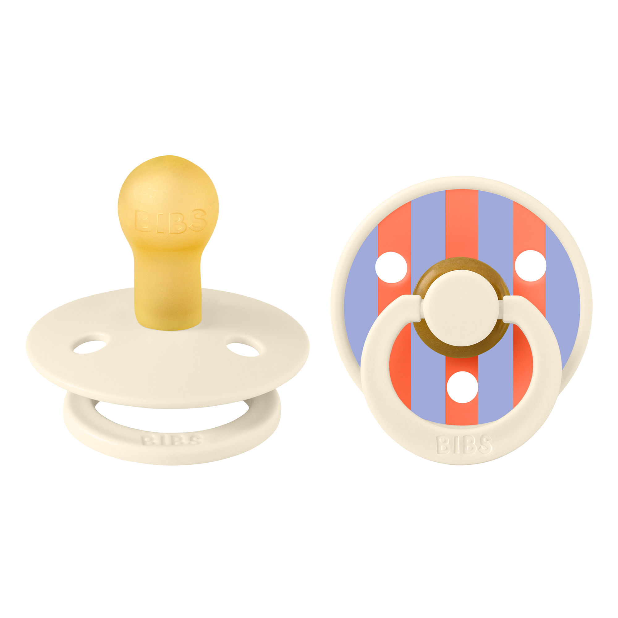 BIBS - Studio Colour Pin Latex Size 1 (2-pack)