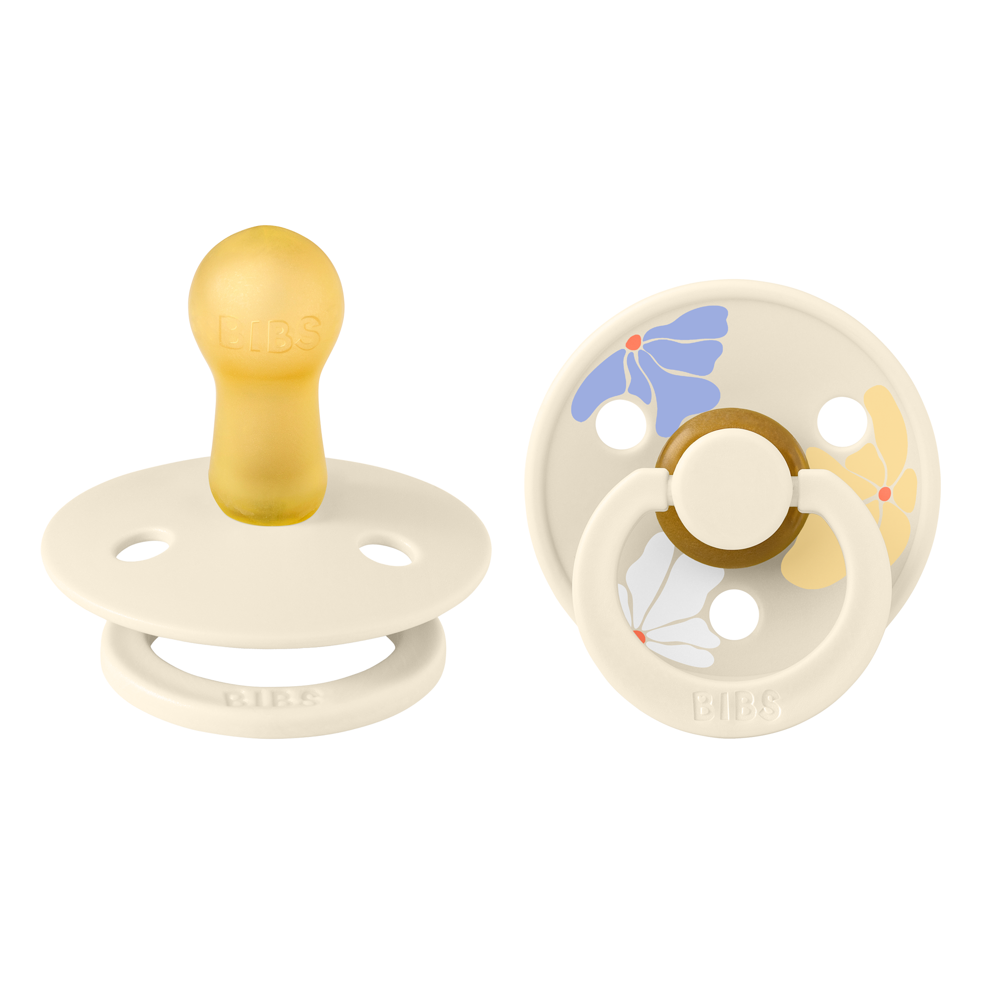 BIBS - Studio Colour Morning Bloom Latex Size 2 (2-pack)