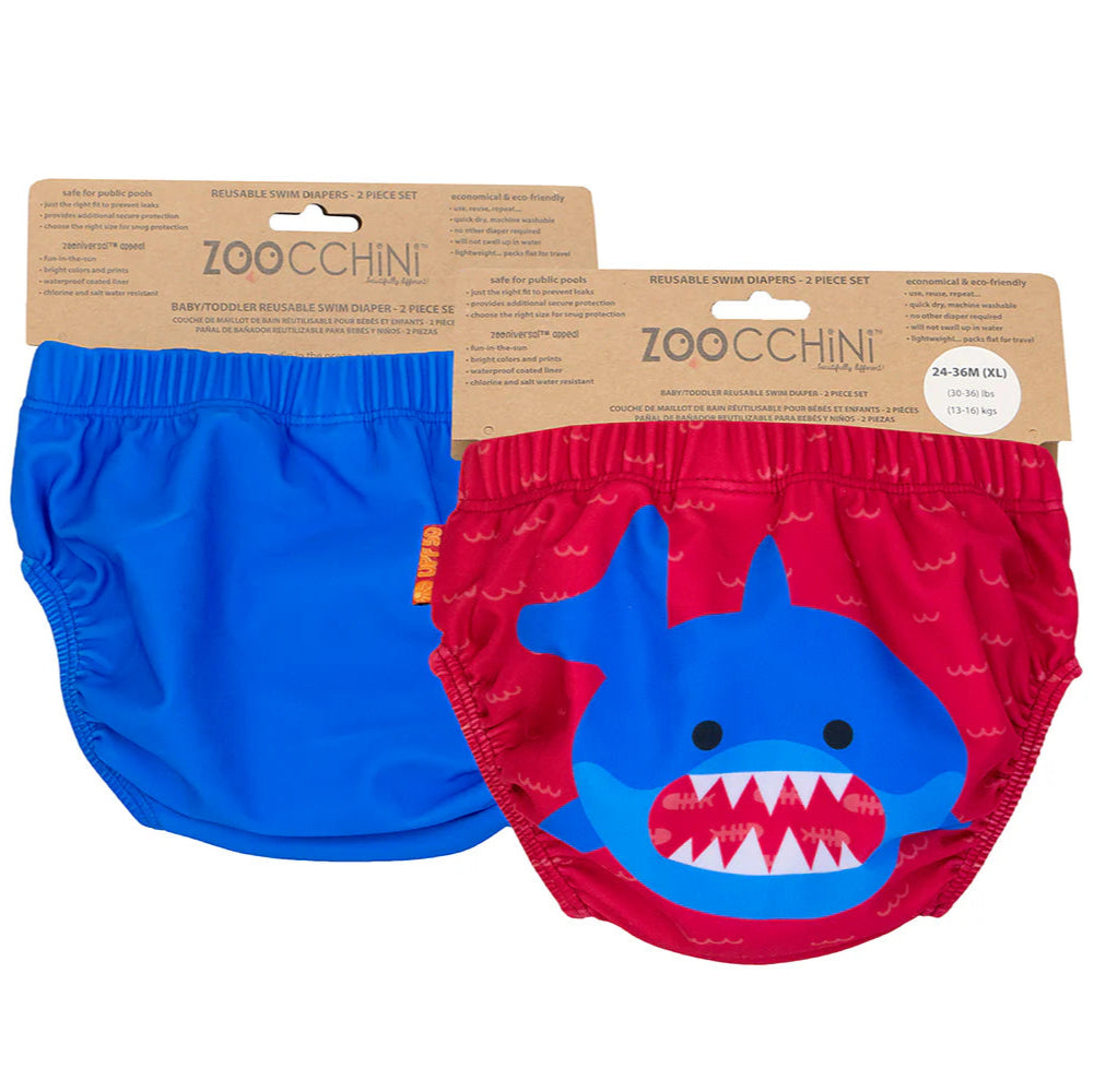 Zoocchini - Reusable Swim Diaper Set (2 pcs) - 12M-24