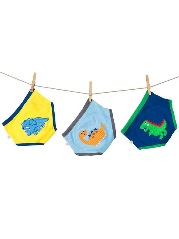 Zoocchini - 3 Piece Organic Potty Training Pants Set - Boys - 3T/4T