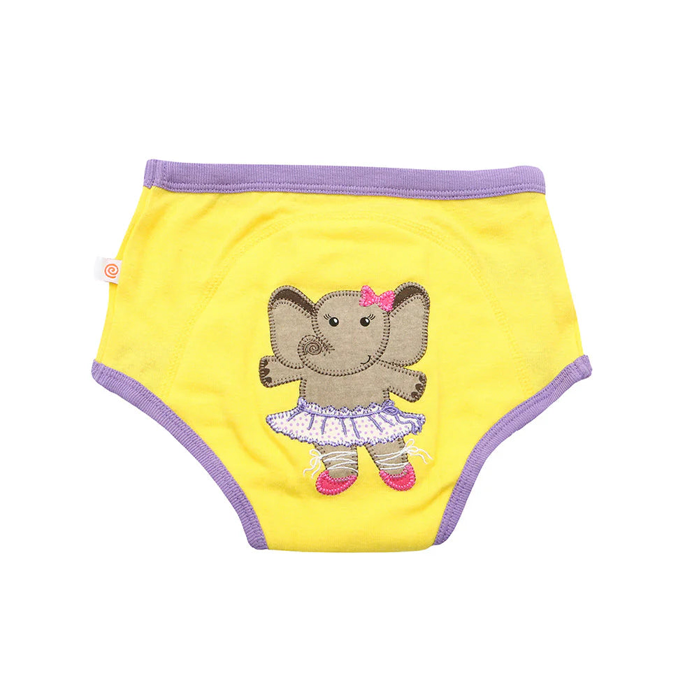 Zoocchini - 3 Piece Organic Potty Training Pants Set - Girls - 2T/3T