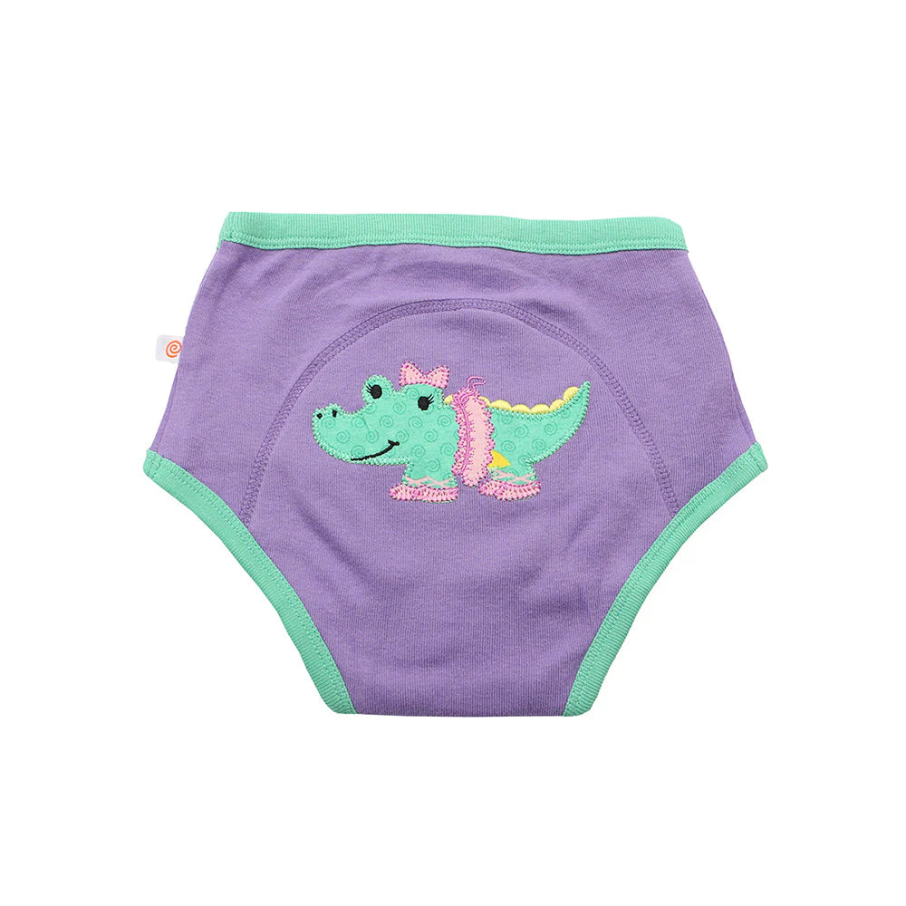Zoocchini - 3 Piece Organic Potty Training Pants Set - Girls - 2T/3T