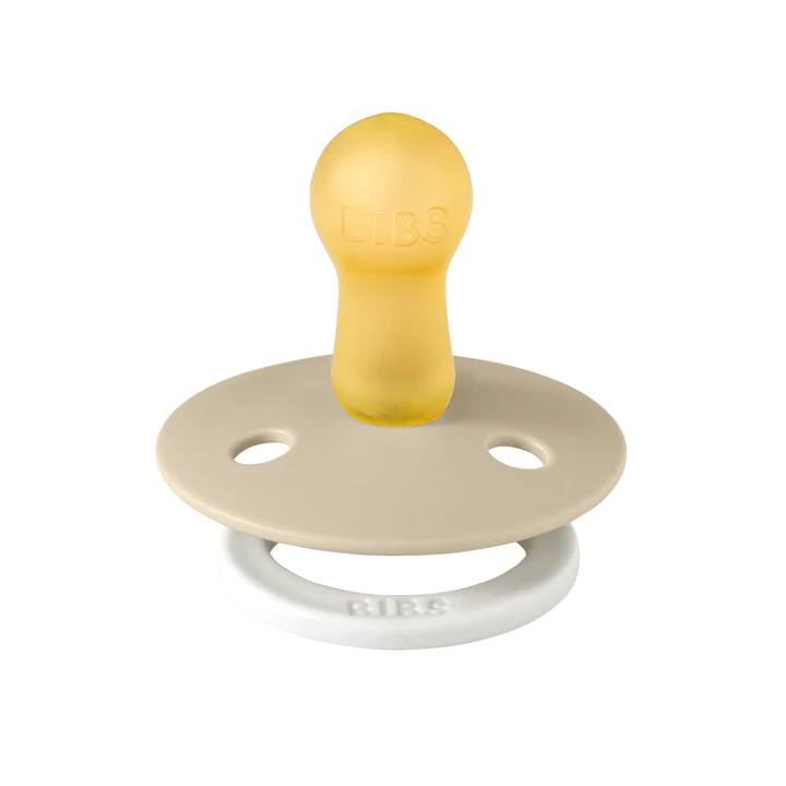 BIBS - Pacifier Colour Latex Size 2 Round Nipple (1-pack)