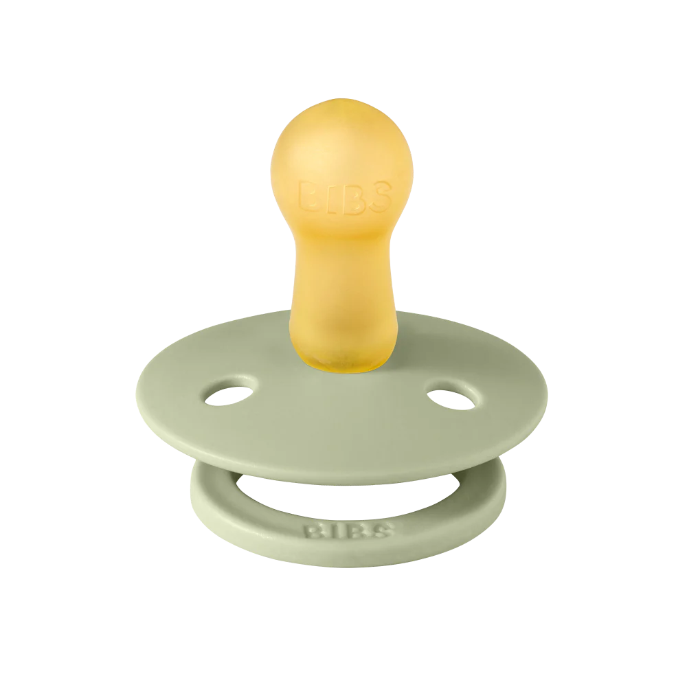 BIBS - Pacifier Colour Latex Size 2 Round Nipple (1-pack)