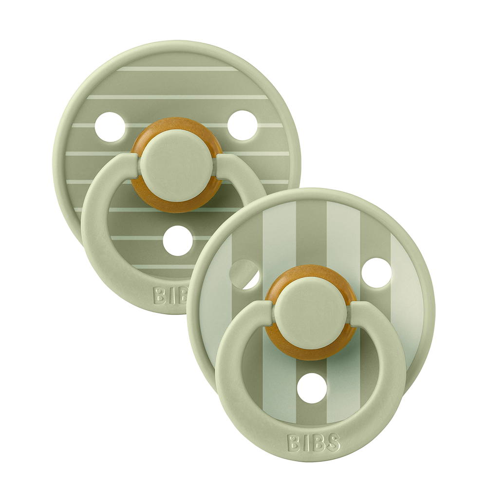 BIBS - Studio Colour Pin Latex Size 1 (2-pack)