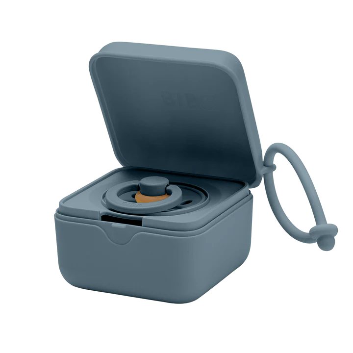 BIBS x Liberty - Pacifier box Bobo Petrol