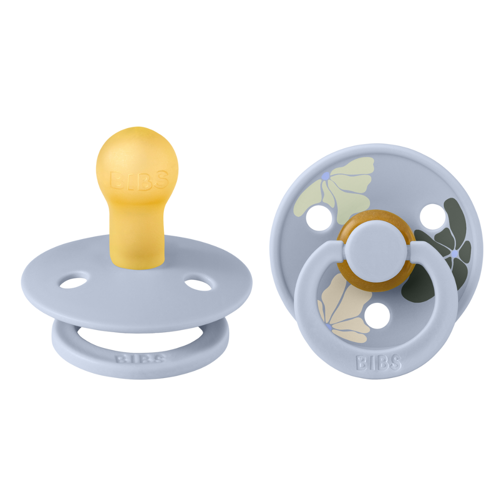 BIBS - Studio Colour Morning Bloom Latex Size 1 (2-pack)