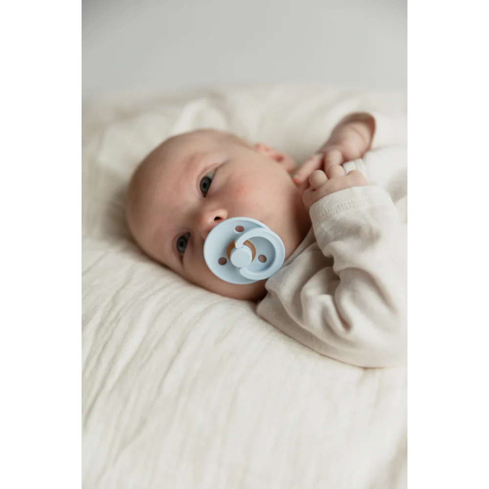 BIBS - Pacifier Colour Latex Size 2 Round Nipple (1-pack)