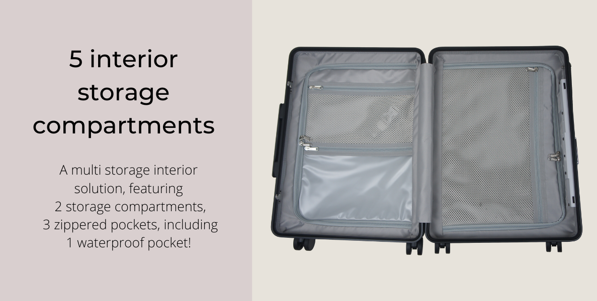 MiaMily - Carry-On Luggage (18 inch)