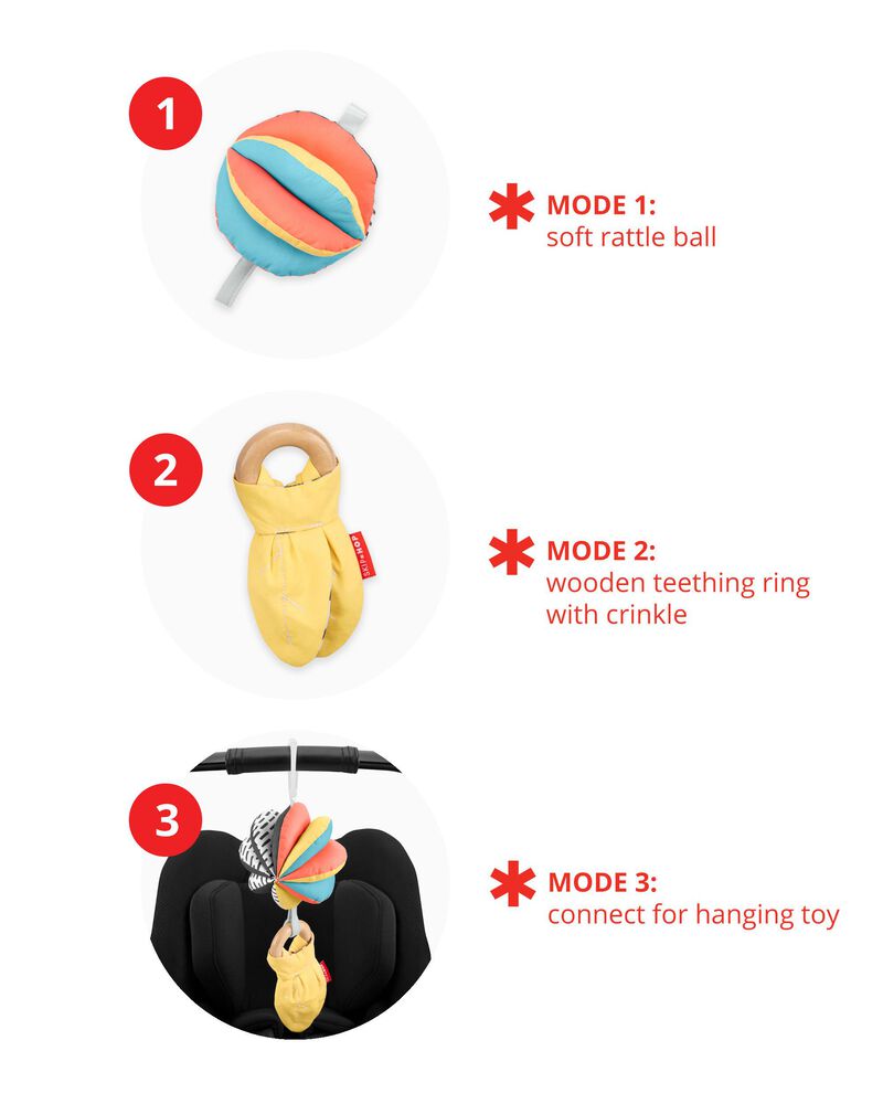 Skip Hop - Discoverosity 3-in-1 Stroller Toy