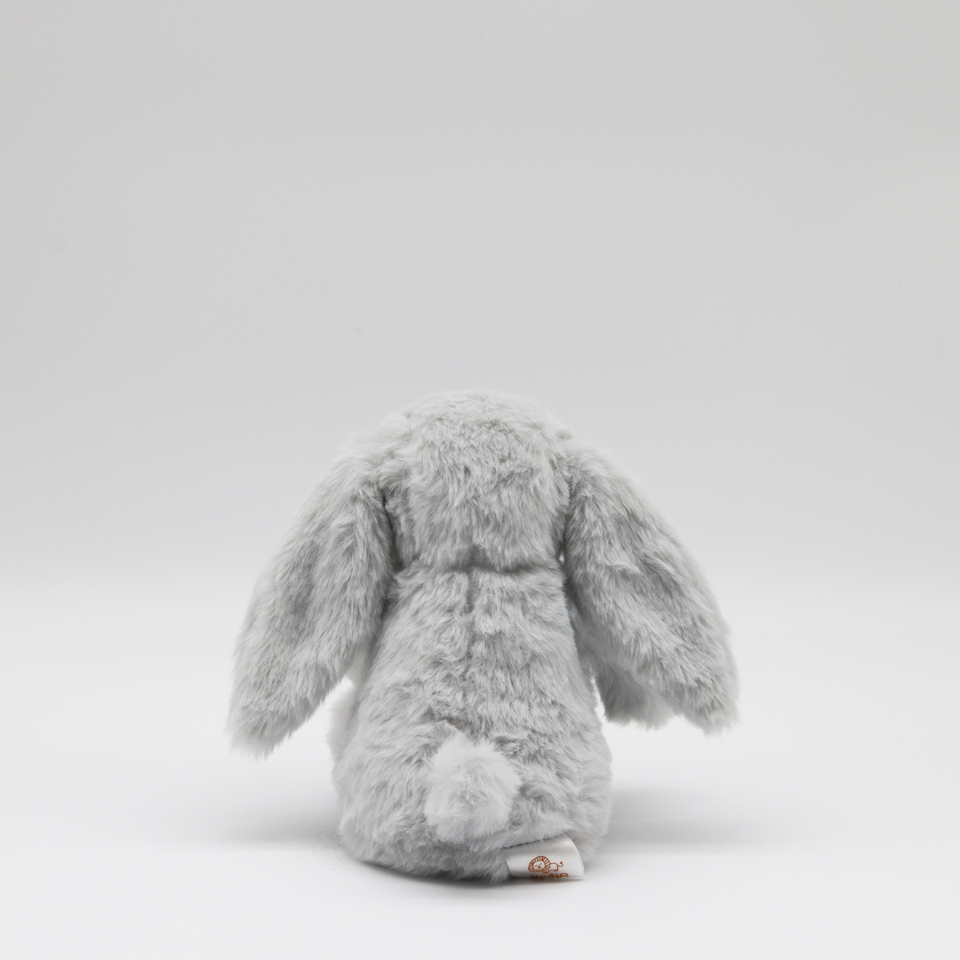 Sitting rabbit Soft Toy in gray color