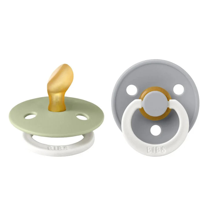 BIBS - Colour Latex Size 1 Anatomical (2-pack)