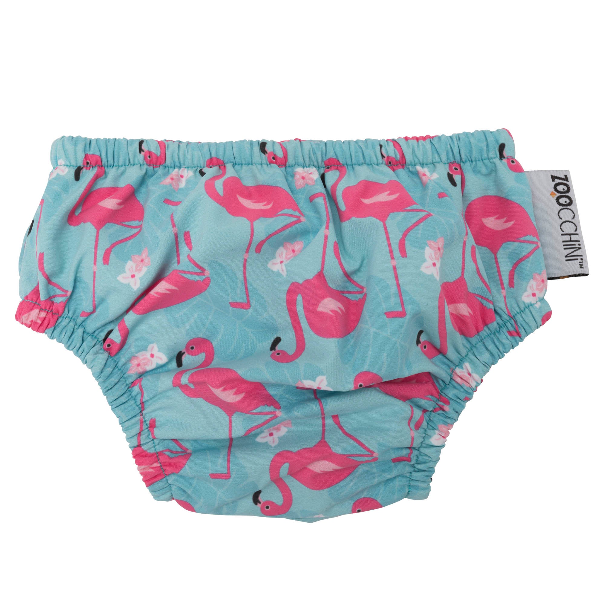 Zoocchini - Baby Swim Diaper & Sun Hat Set - M (6M-12M)