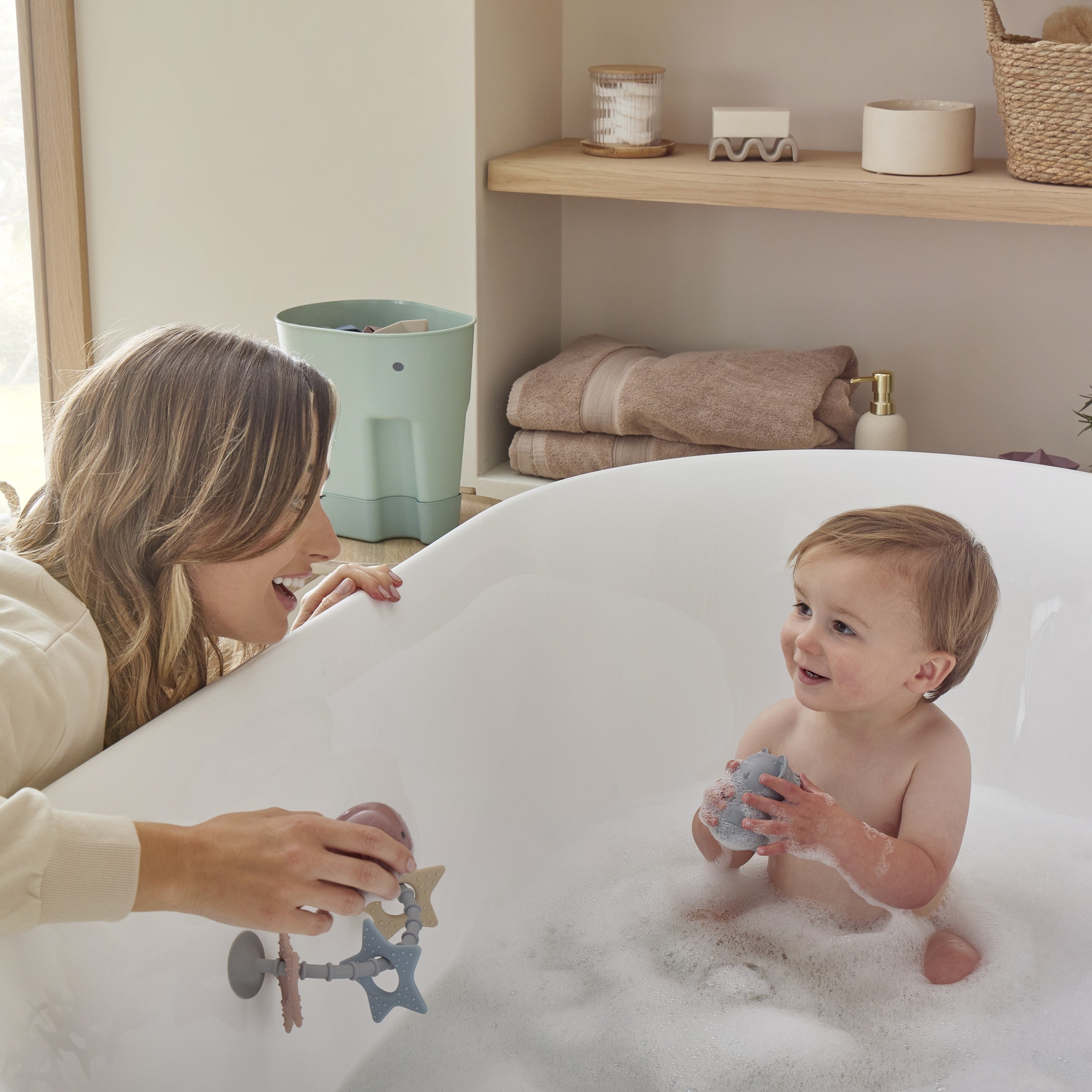 Shnuggle - Ellie Bath Toy Drying Caddy