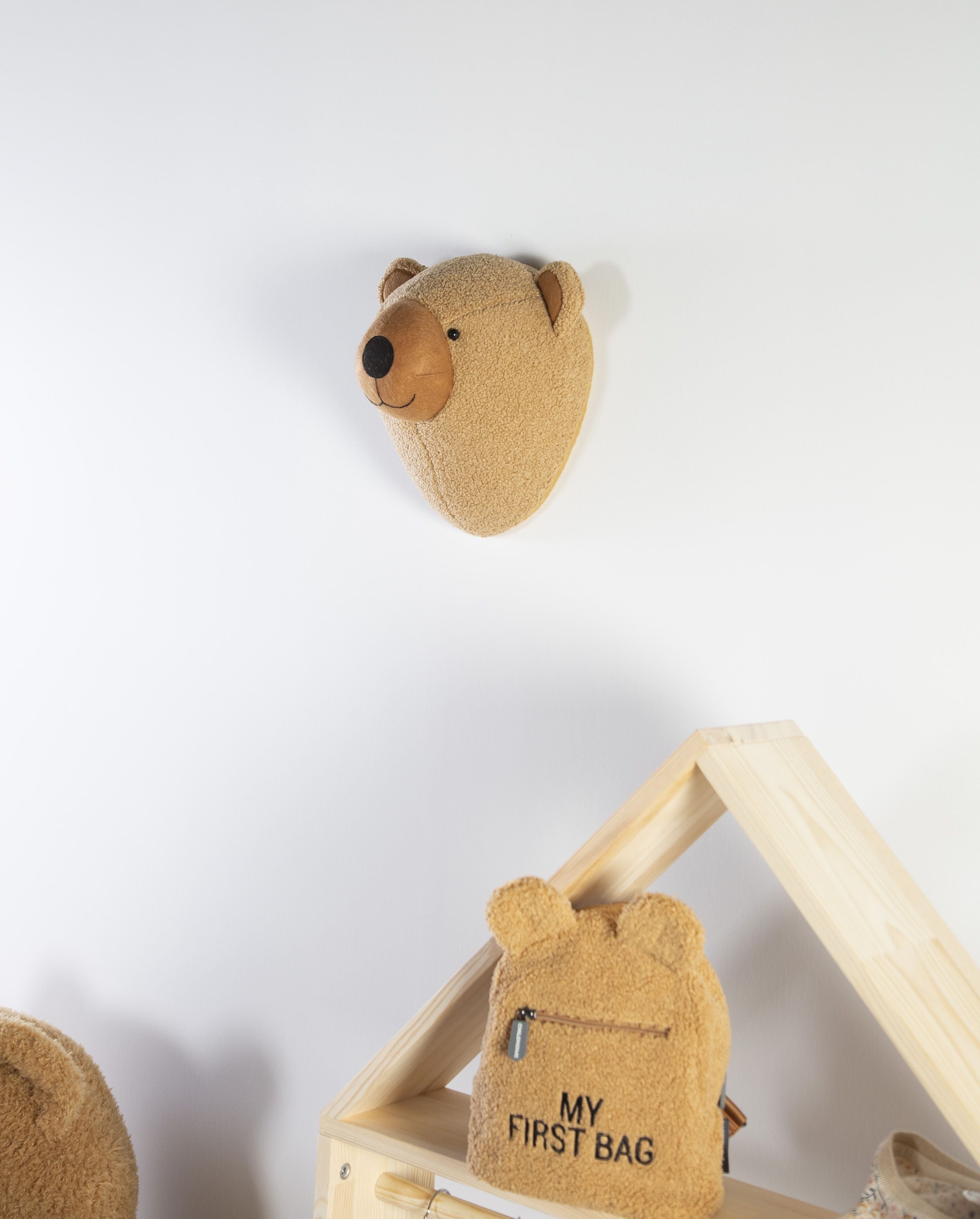 Childhome Felt Head Wall Deco Teddy Bear