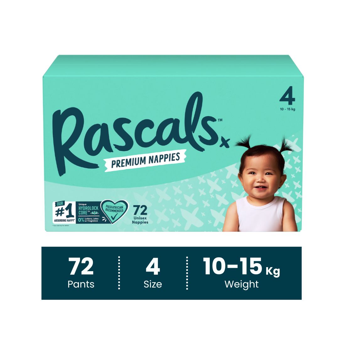 Rascals - Premium Baby Diapers (Jumbo Box)