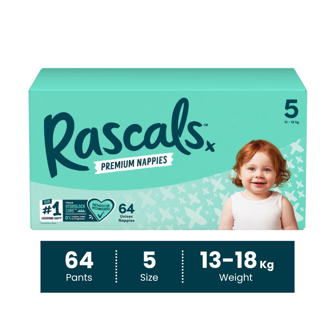Rascals - Premium Baby Diapers (Jumbo Box)