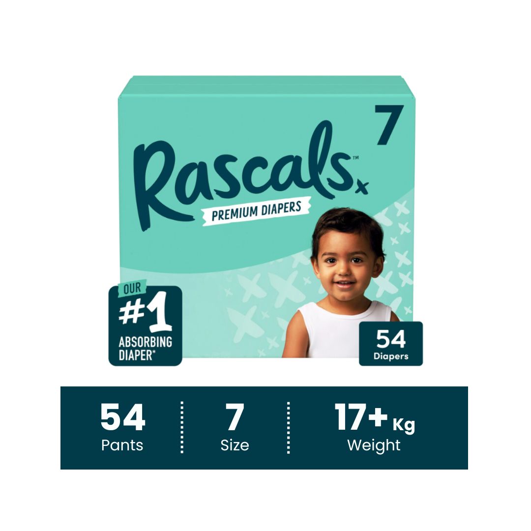 Rascals - Premium Baby Diapers (Jumbo Box)