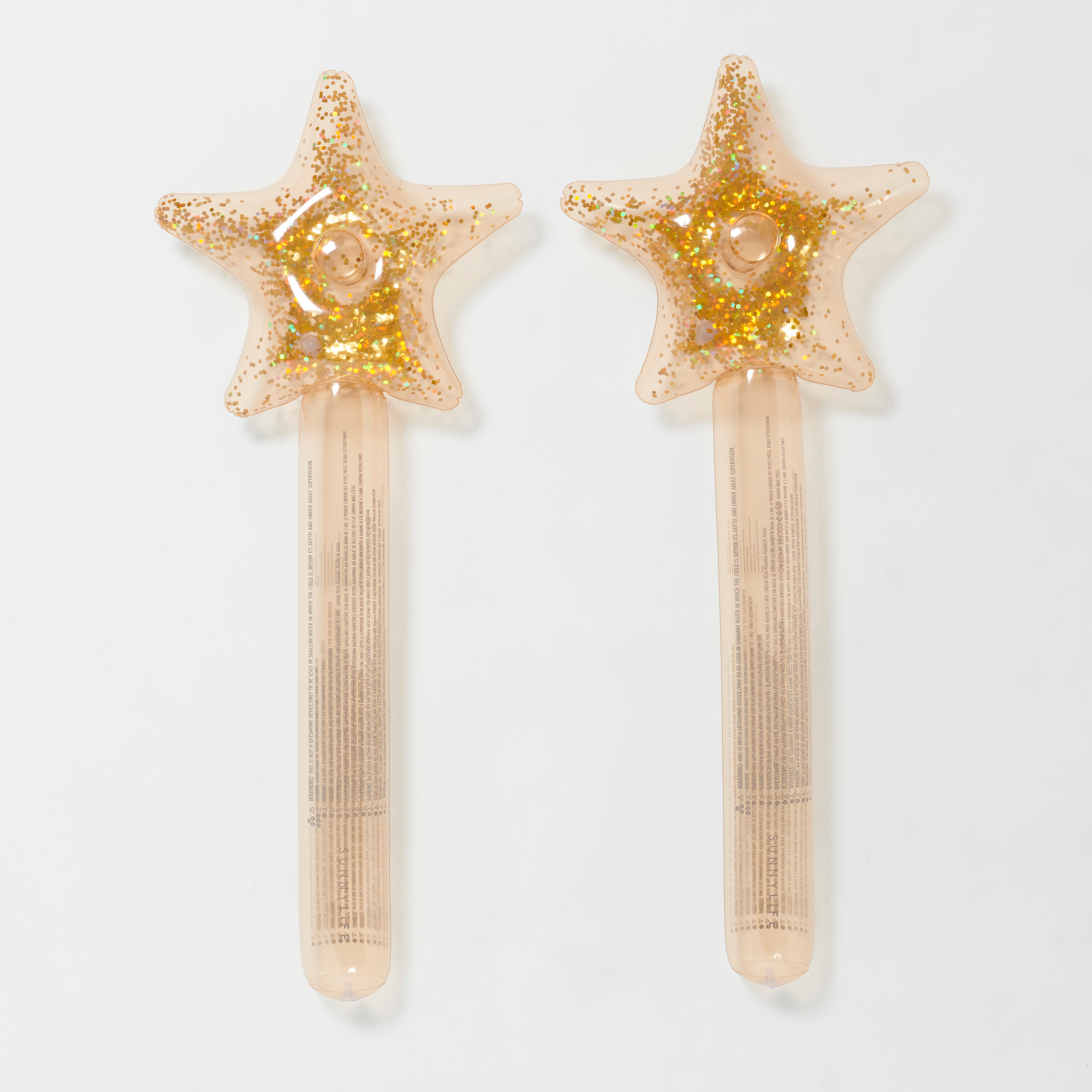 Sunnylife - Kids Inflatable Star Wand Princess Swan (Set of 2)