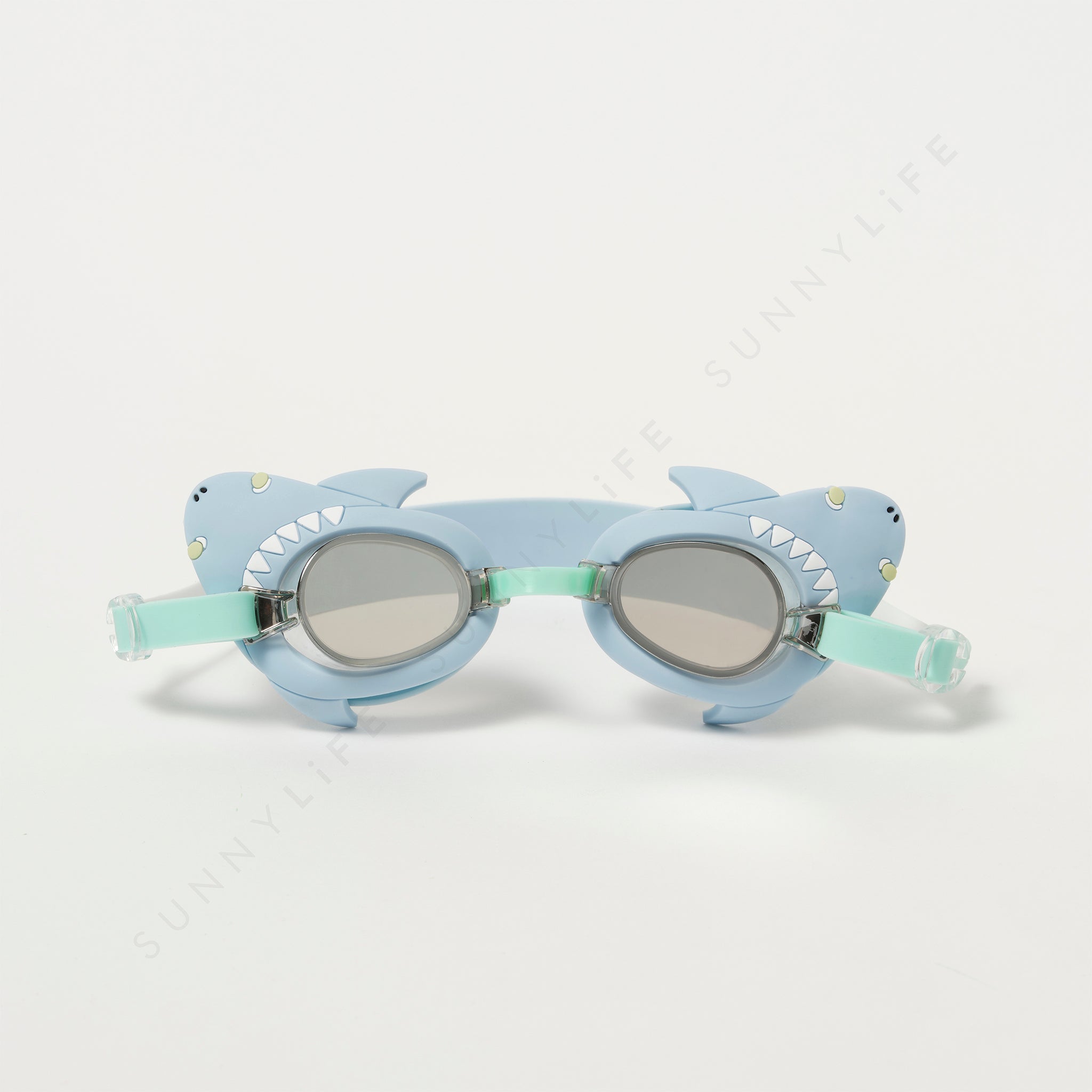 Sunnylife - Salty the Shark Mini Swim Goggles Aqua