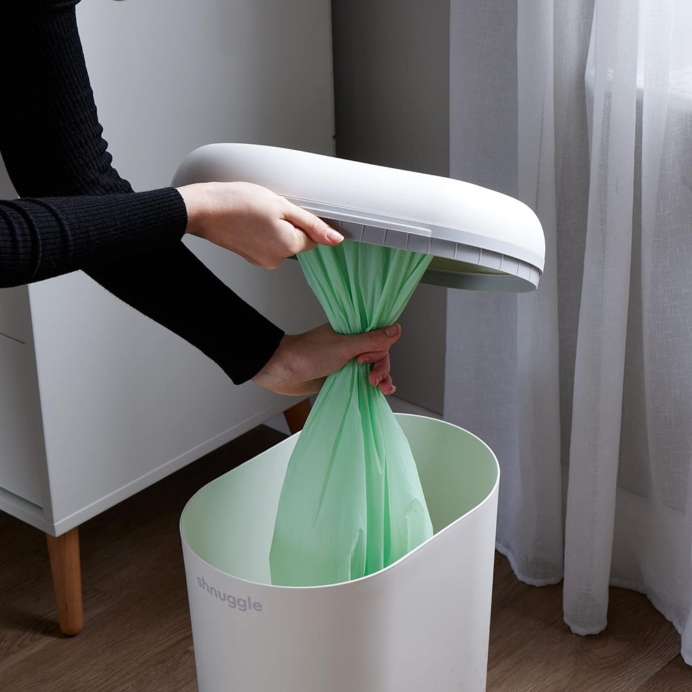 Shnuggle - Eco-Touch Nappy Bin + 5 Better Bag Bin Liners