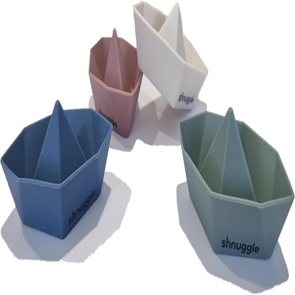 Shnuggle - Stack and Sail Bath Boat Toys (Set of 4)