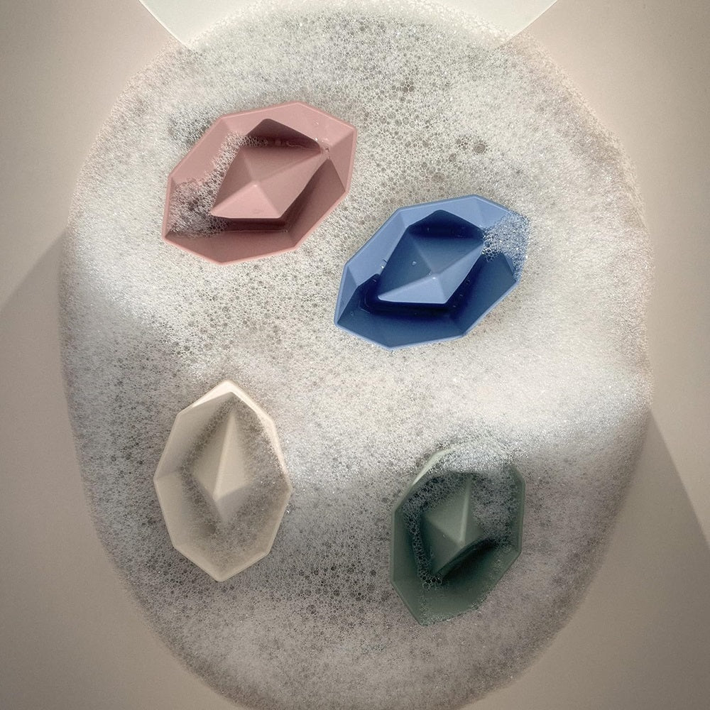 Shnuggle - Stack and Sail Bath Boat Toys (Set of 4)