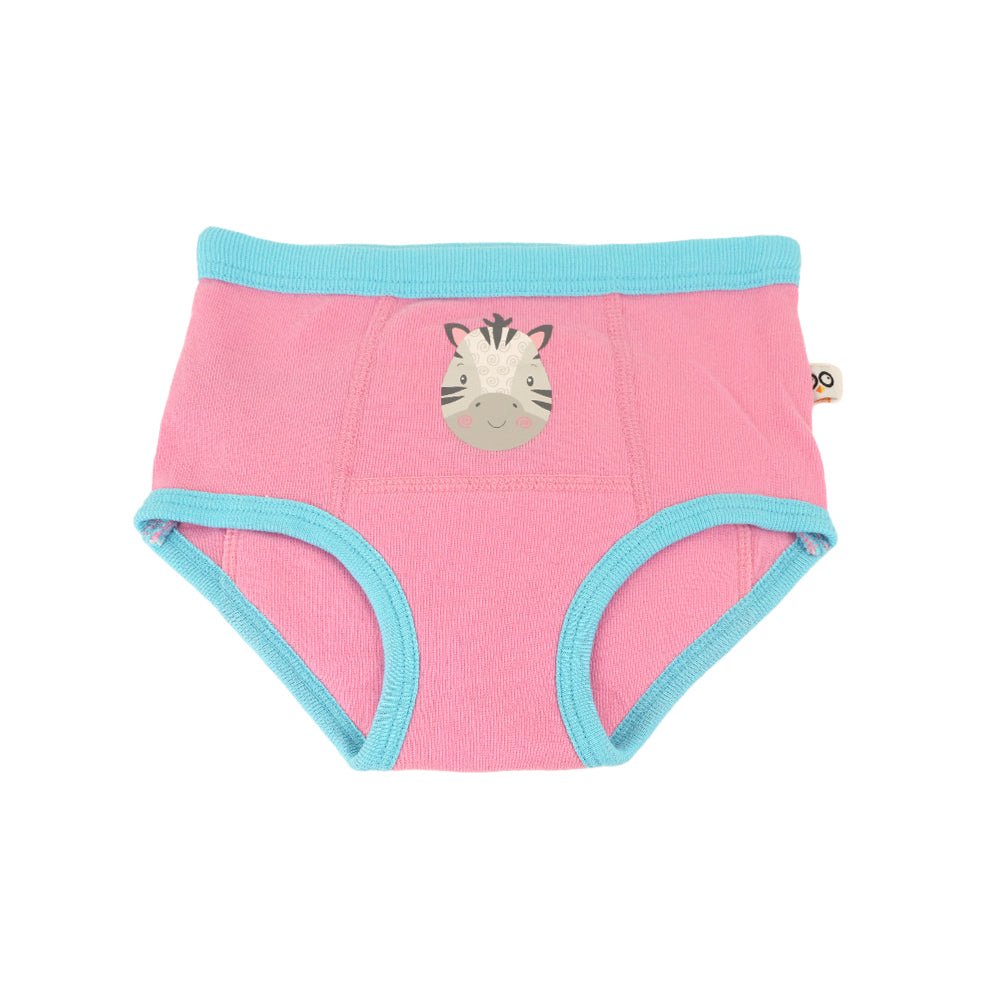 Zoocchini - 3 Piece Organic Potty Training Pants Set - Zoo Friends (Girls)