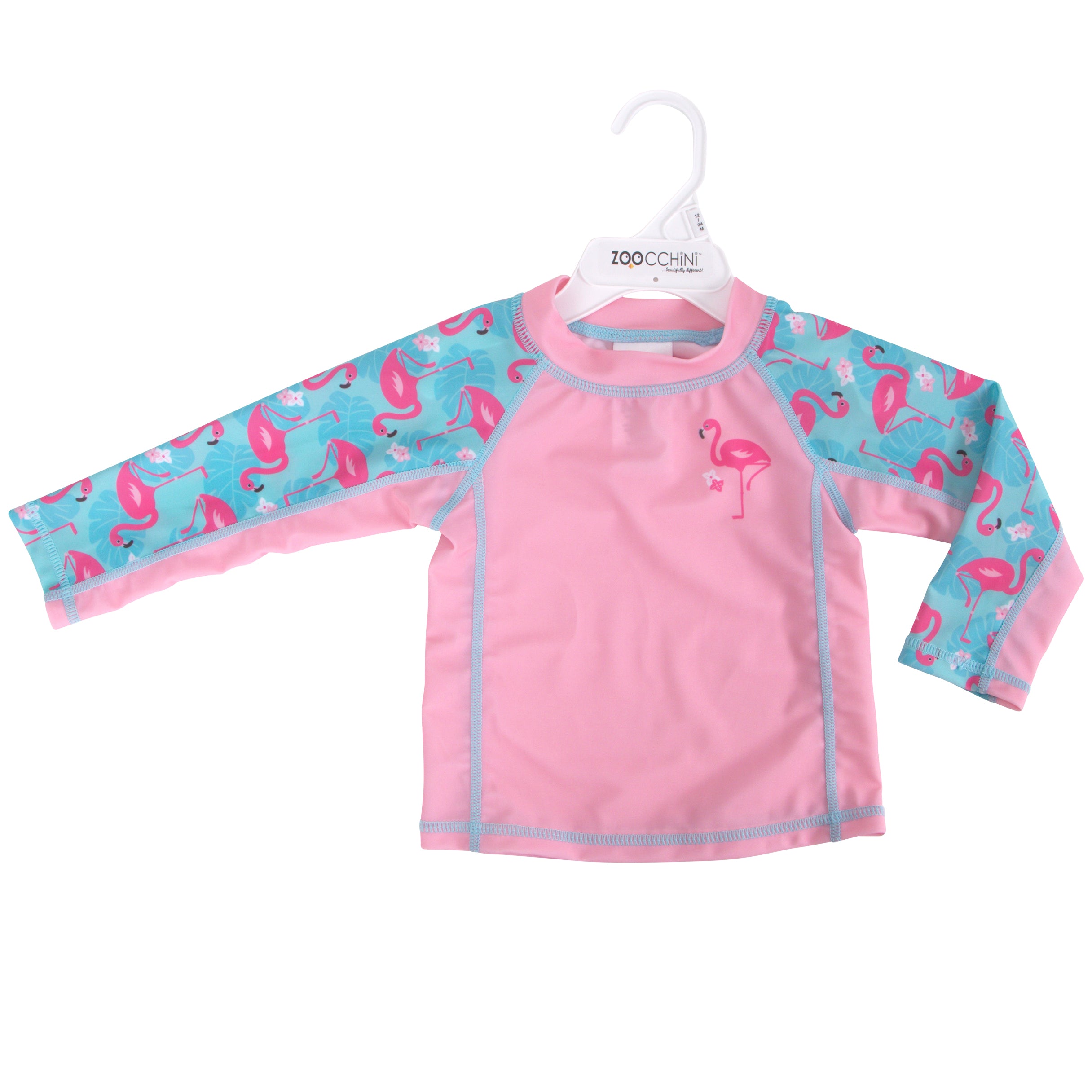 Zoocchini - Baby Rash Guard Long Sleeved Swim Top - (12-24M)