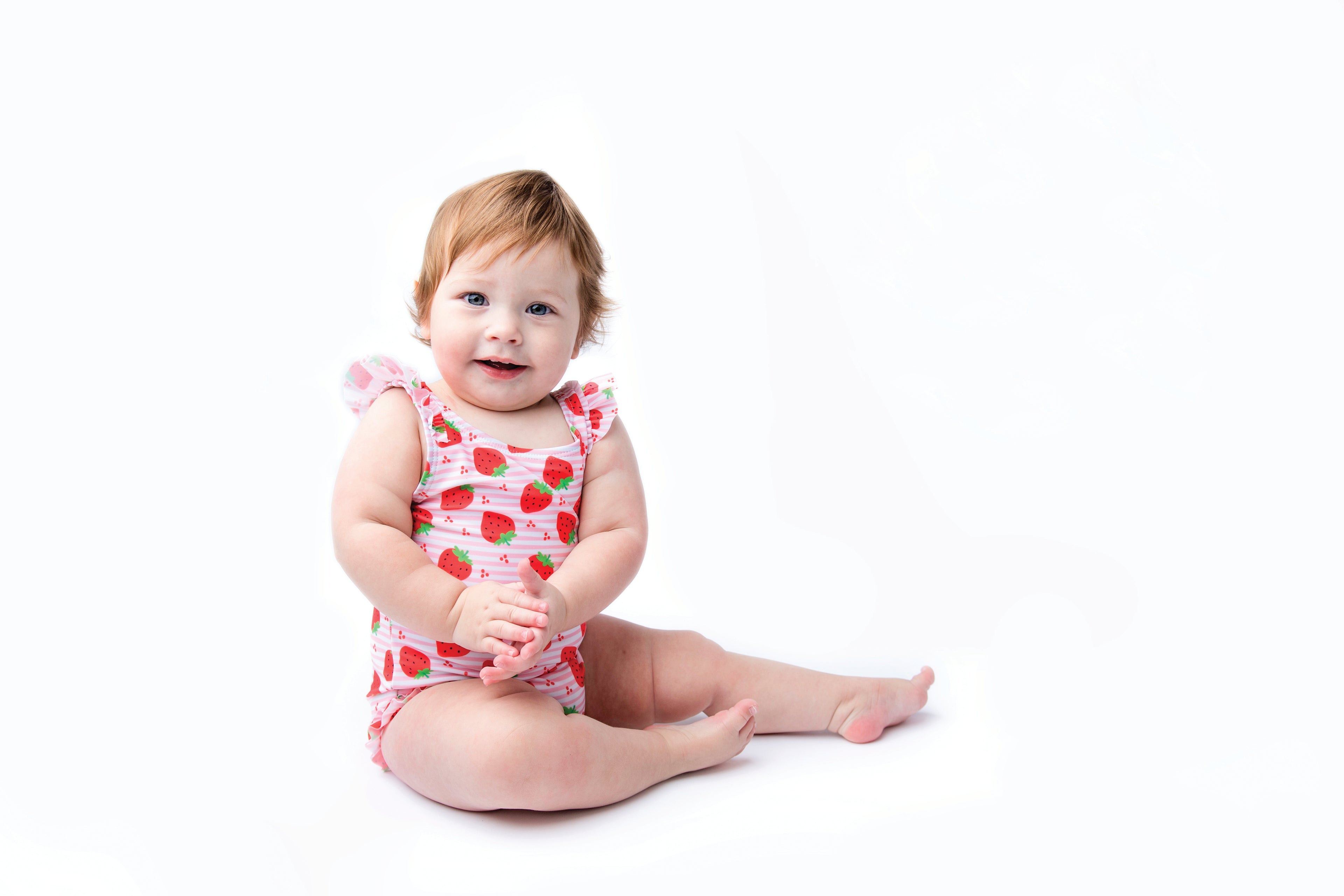 Zoocchini - Ruffled Swimsuit - (12-24M)