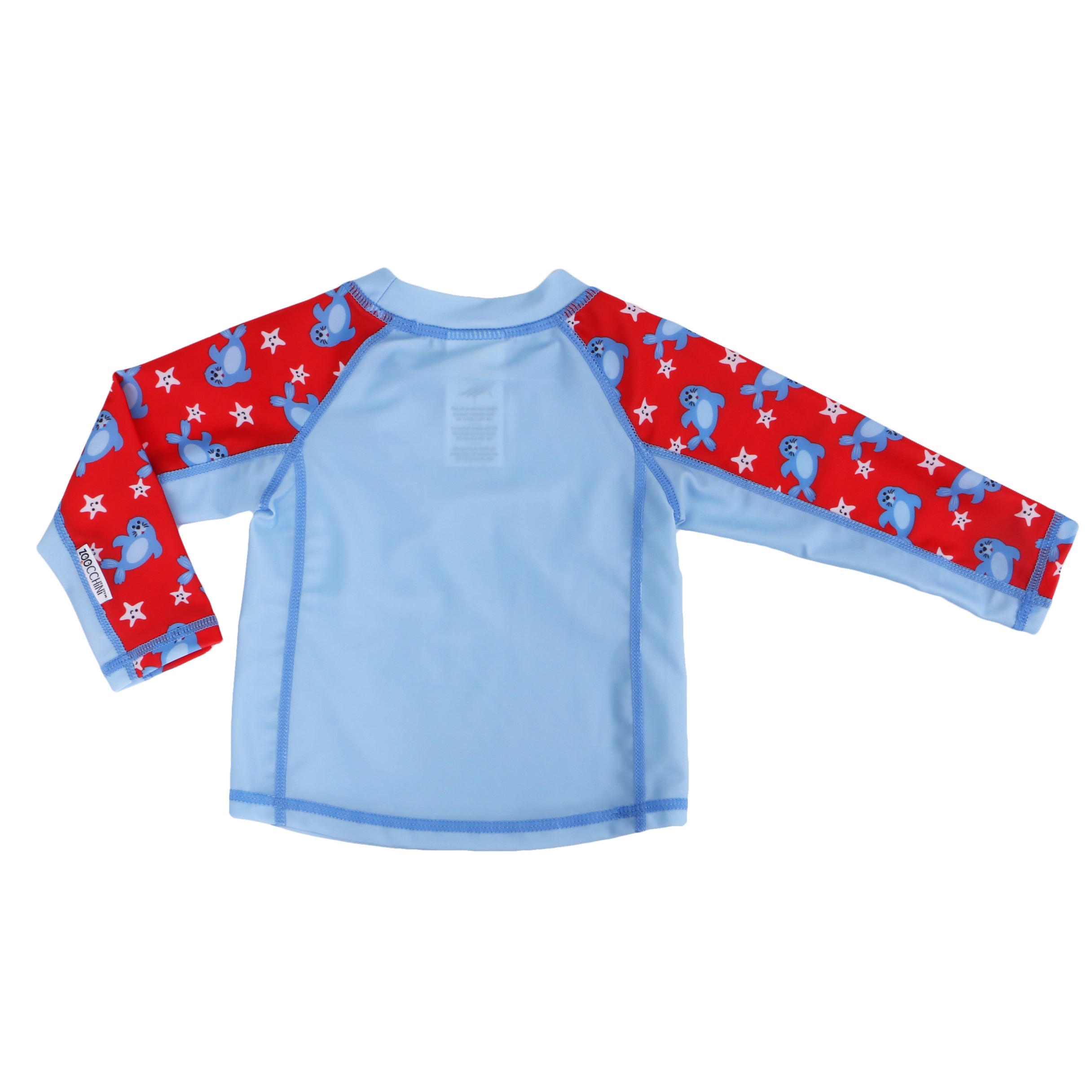 Zoocchini - Baby Swim Set – Rash Guard Top, Swim Diaper & Sun Hat - (12-24M)