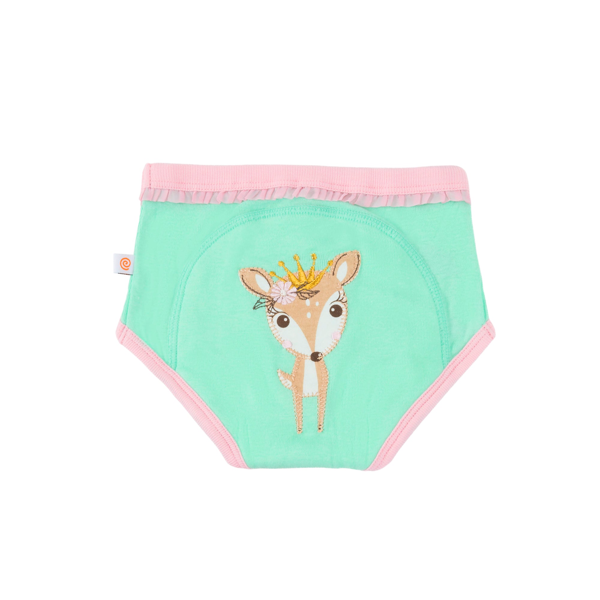 Zoocchini - 3 Piece Organic Potty Training Pants Set - Girls - 2T/3T