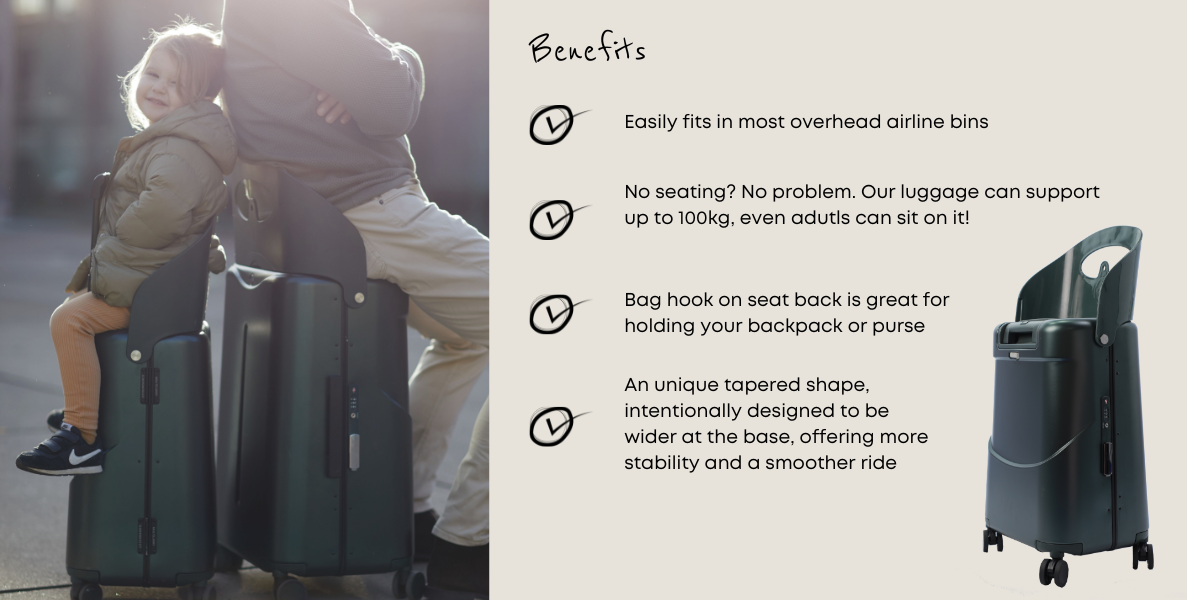 MiaMily - Carry-On Luggage (18 inch)