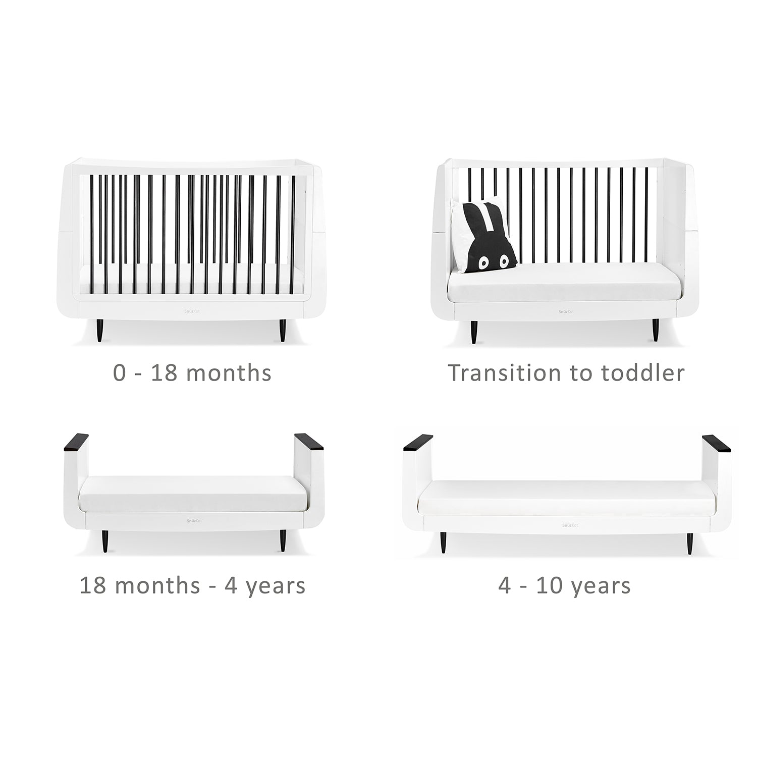 SnuzKot Skandi Cot Bed