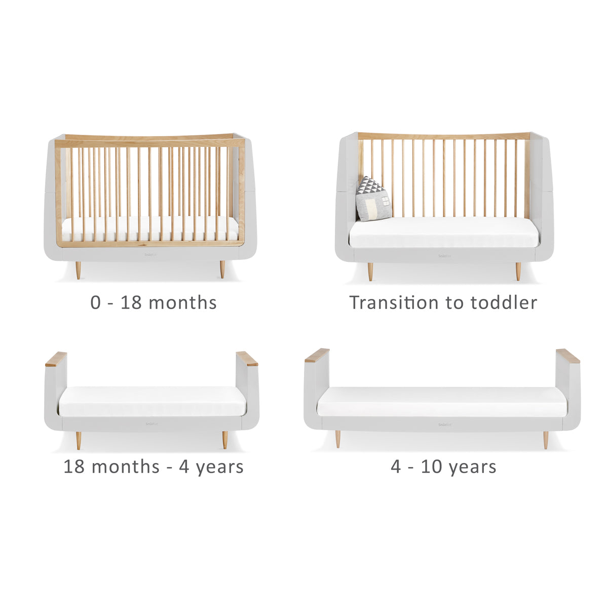 Snuz - SnuzKot Skandi Cot Bed
