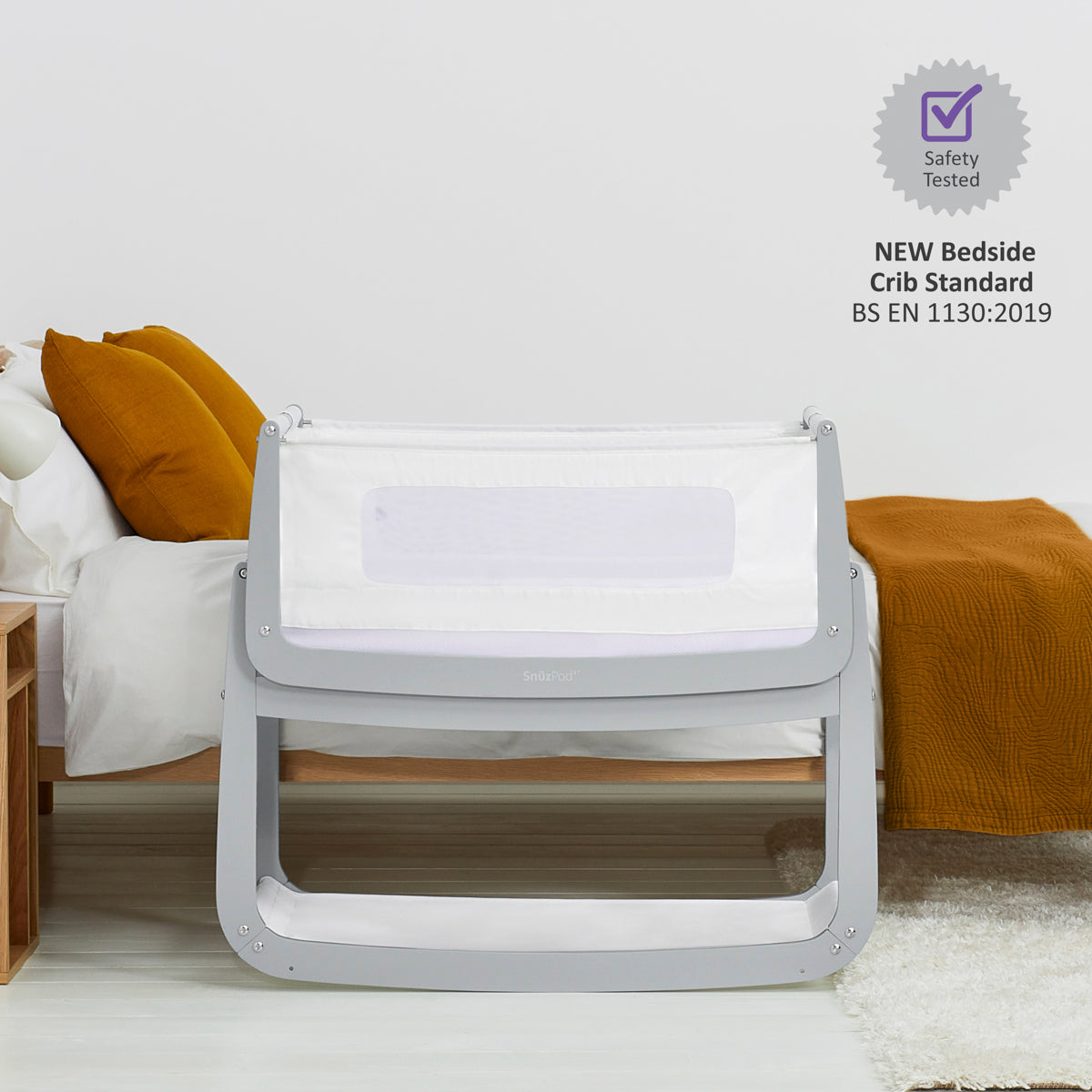 SnuzPod4 Bedside Crib