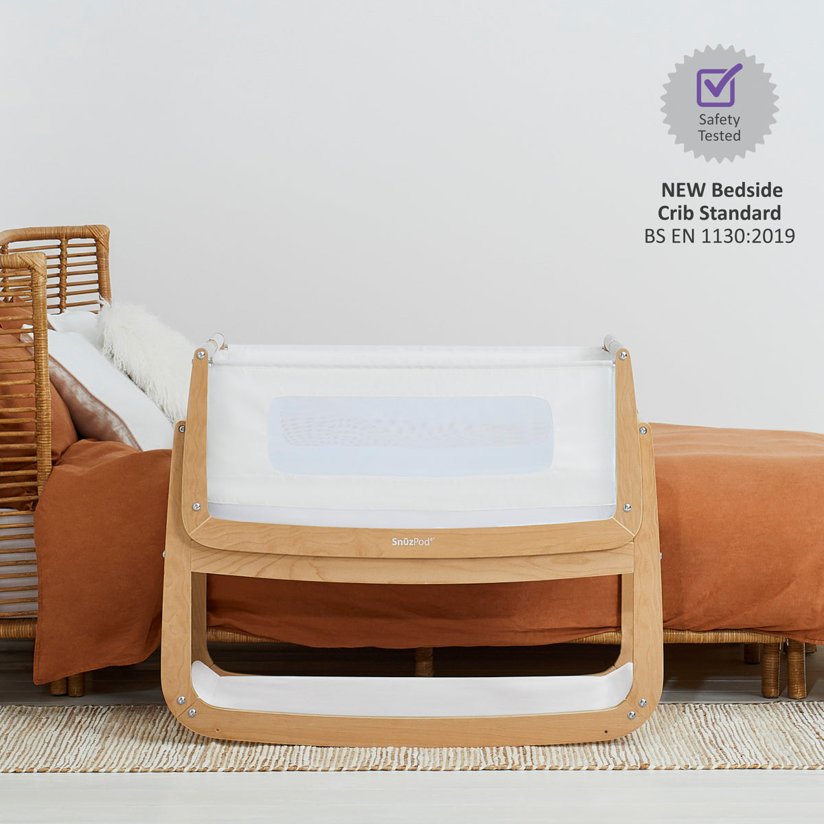 SnuzPod4 Bedside Crib