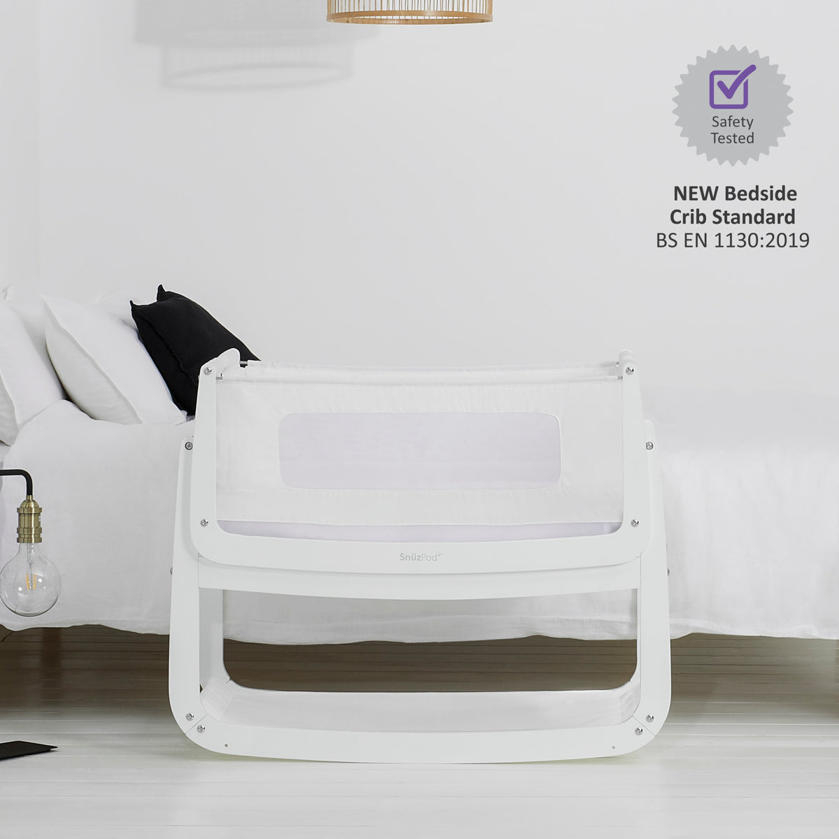 SnuzPod4 Bedside Crib