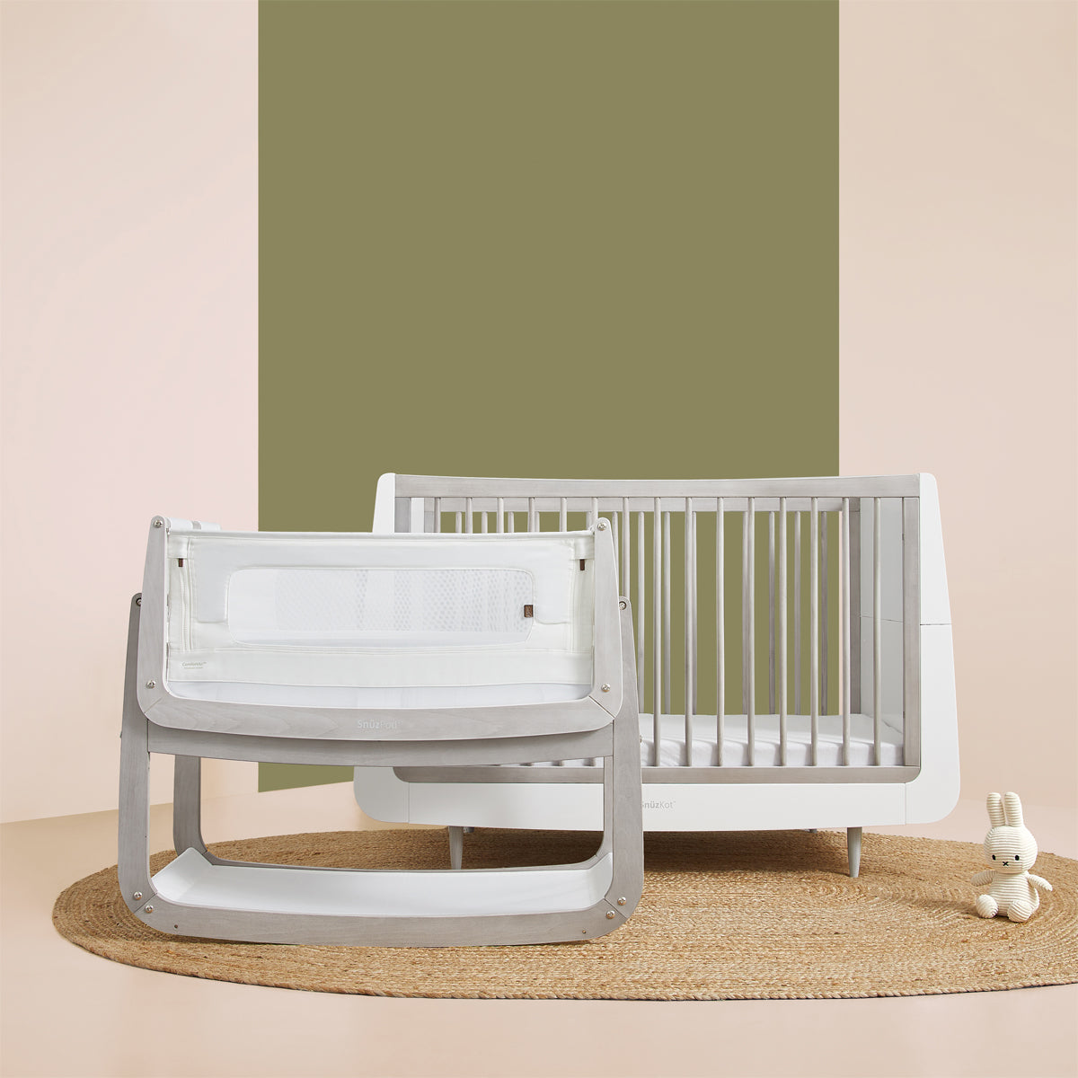 SnuzPod4  Bedside Crib The Natural Edit