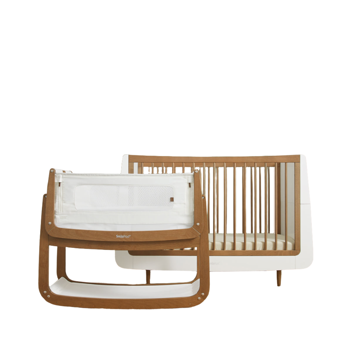 SnuzPod4  Bedside Crib The Natural Edit