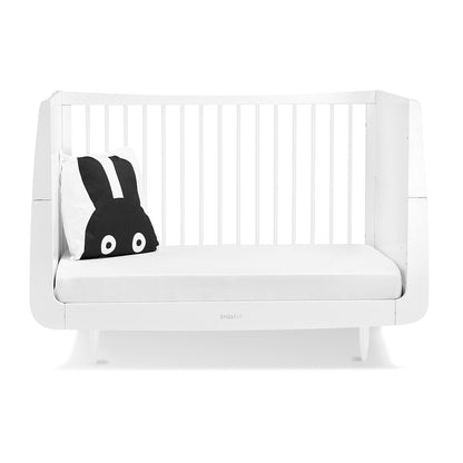 Snuz White Nursery Set SnuzKot + SnuzKot Changer Skandi - Pack of 2