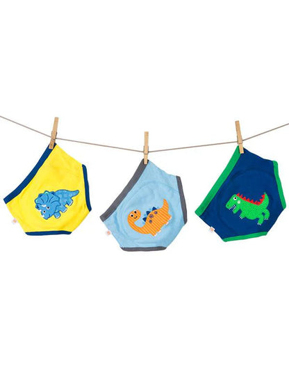 Zoocchini - 3 Piece Organic Potty Training Pants Set - Boys - 3T/4T