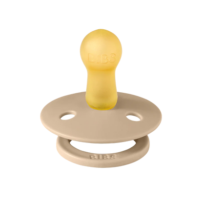 BIBS x Liberty - Colour Strawberries and Cream Latex Size 2 Ivory Mix Round Nipple (2-pack)