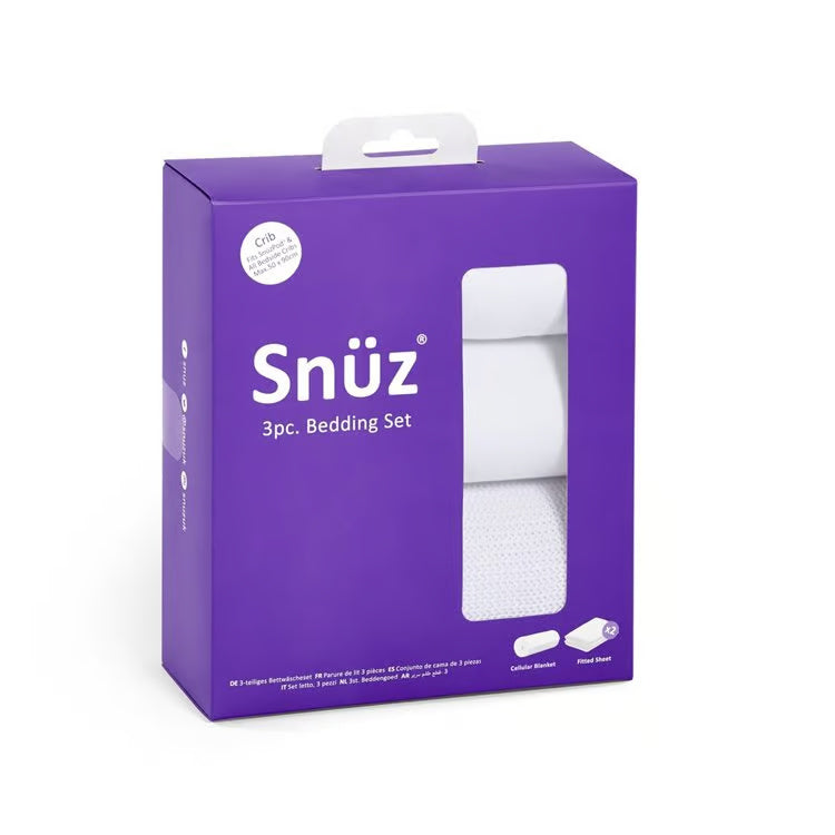 Snuz 3 Piece Crib Bedding Set