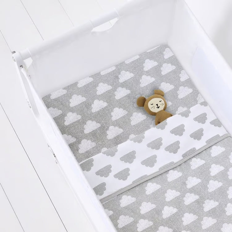 Snuz 2 Pack Crib Fitted Sheets