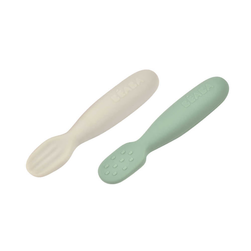 Beaba Set of 2 Silicone Pre-Spoons