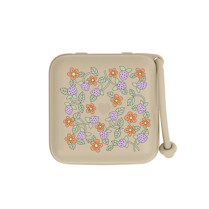 BIBS x Liberty - Pacifier box Strawberries and Cream Vanilla