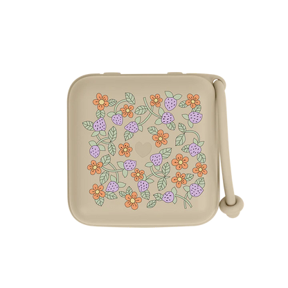 BIBS x Liberty - Pacifier box Strawberries and Cream Vanilla
